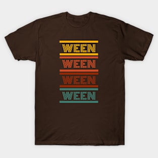 WEEN Vintage Retro Lettering T-Shirt